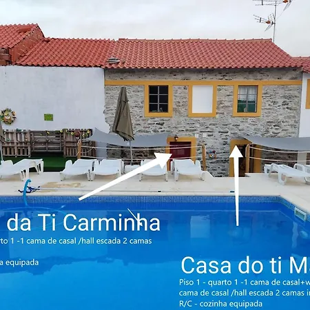 Piscina Interior Aquecida - Monte Cimeiro E Casitas Da Eira - Casa Da Ti Carminha *